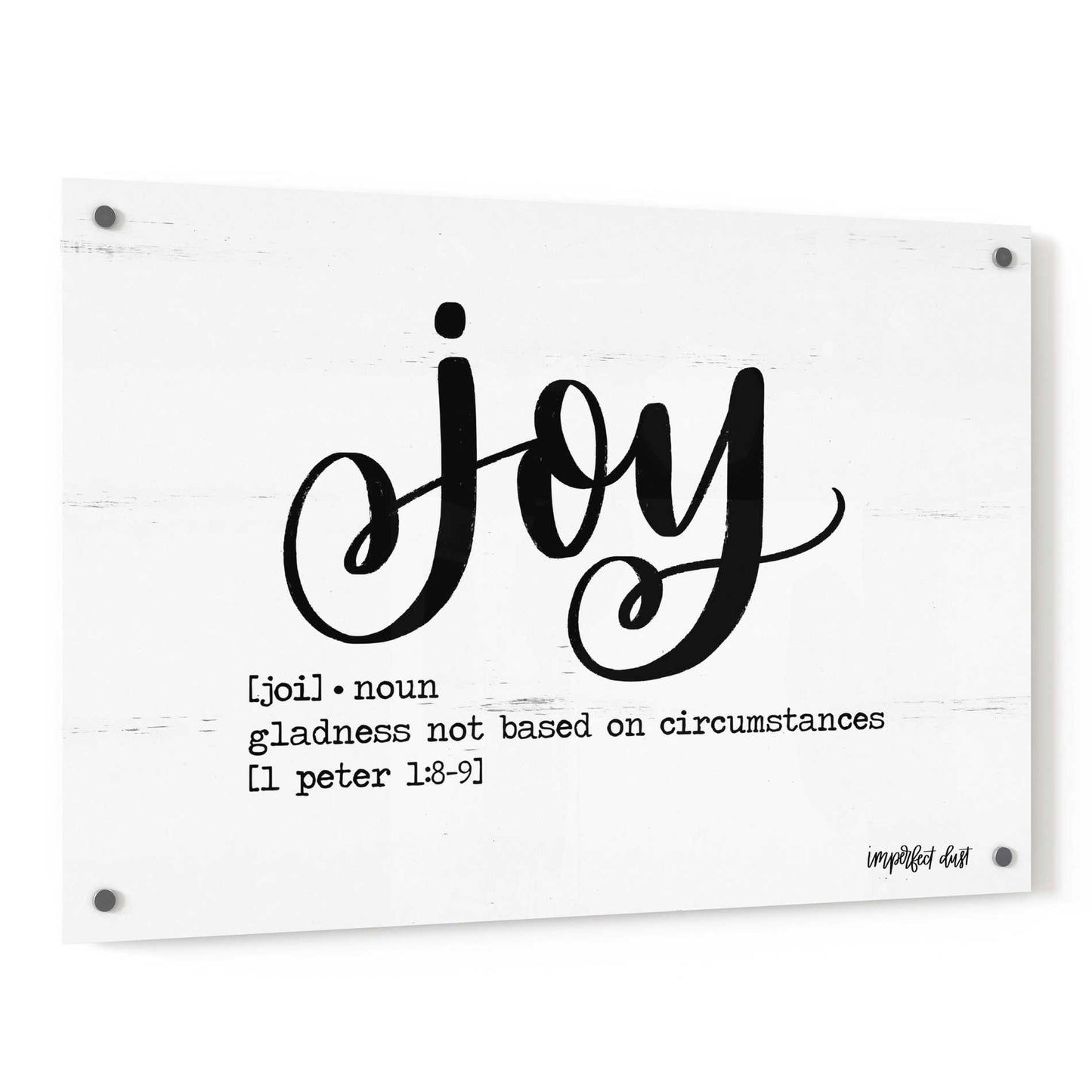 Epic Art 'Joy' by Imperfect Dust, Acrylic Glass Wall Art,36x24