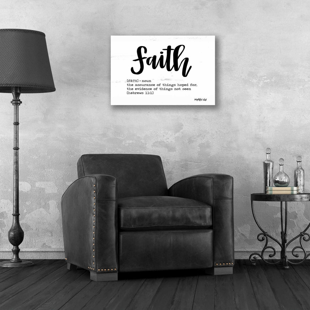 Epic Art 'Faith' by Imperfect Dust, Acrylic Glass Wall Art,24x16