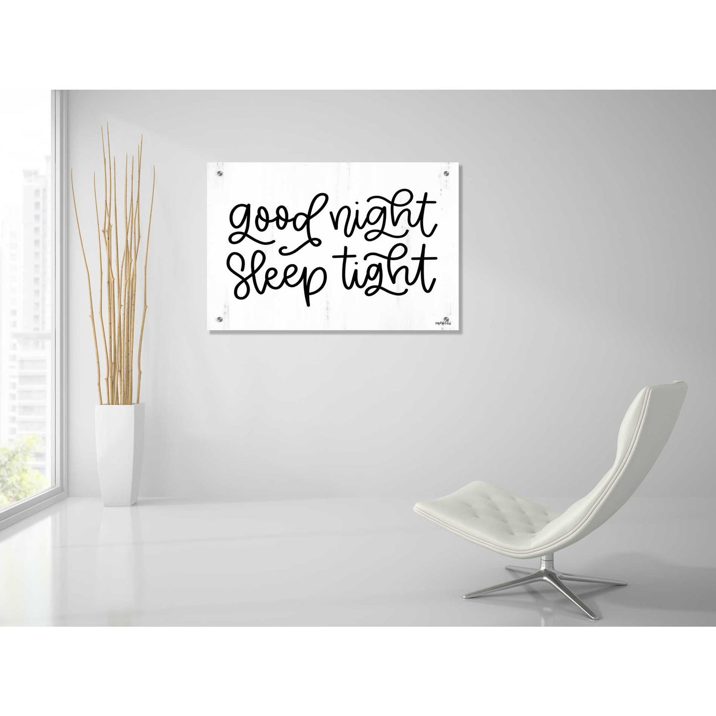 Epic Art 'Good Night, Sleep Tight' by Imperfect Dust, Acrylic Glass Wall Art,36x24