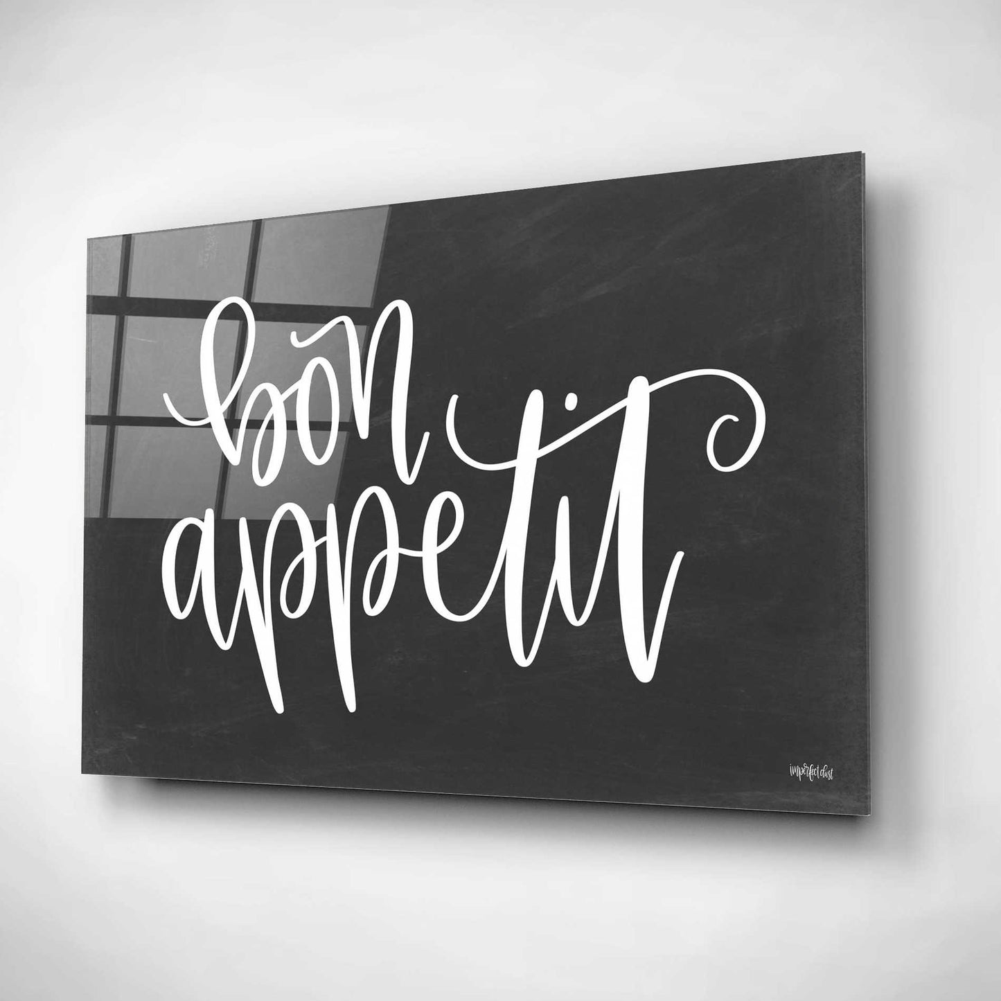 Epic Art 'Bon Appetit' by Imperfect Dust, Acrylic Glass Wall Art,16x12