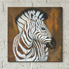Epic Art 'Serengeti Rock Star' by Britt Hallowell, Acrylic Glass Wall Art,12x12