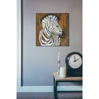 Epic Art 'Serengeti Rock Star' by Britt Hallowell, Acrylic Glass Wall Art,24x24