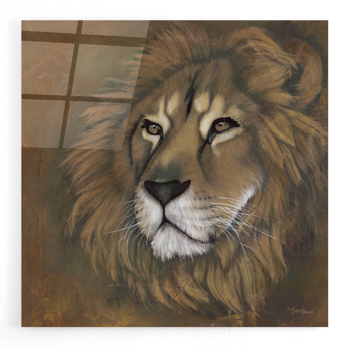 Epic Art 'The King Has Returned' by Britt Hallowell, Acrylic Glass Wall Art