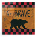 Epic Art 'Be Brave' by Britt Hallowell, Acrylic Glass Wall Art