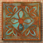 Epic Art 'Villa Tiles' by Britt Hallowell, Acrylic Glass Wall Art,36x36