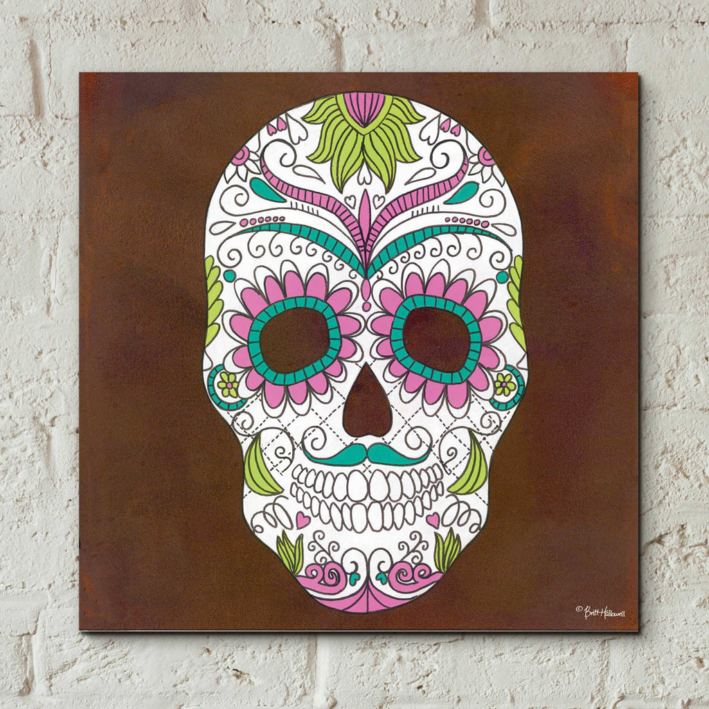 Epic Art 'Celebrating Life I' by Britt Hallowell, Acrylic Glass Wall Art,12x12