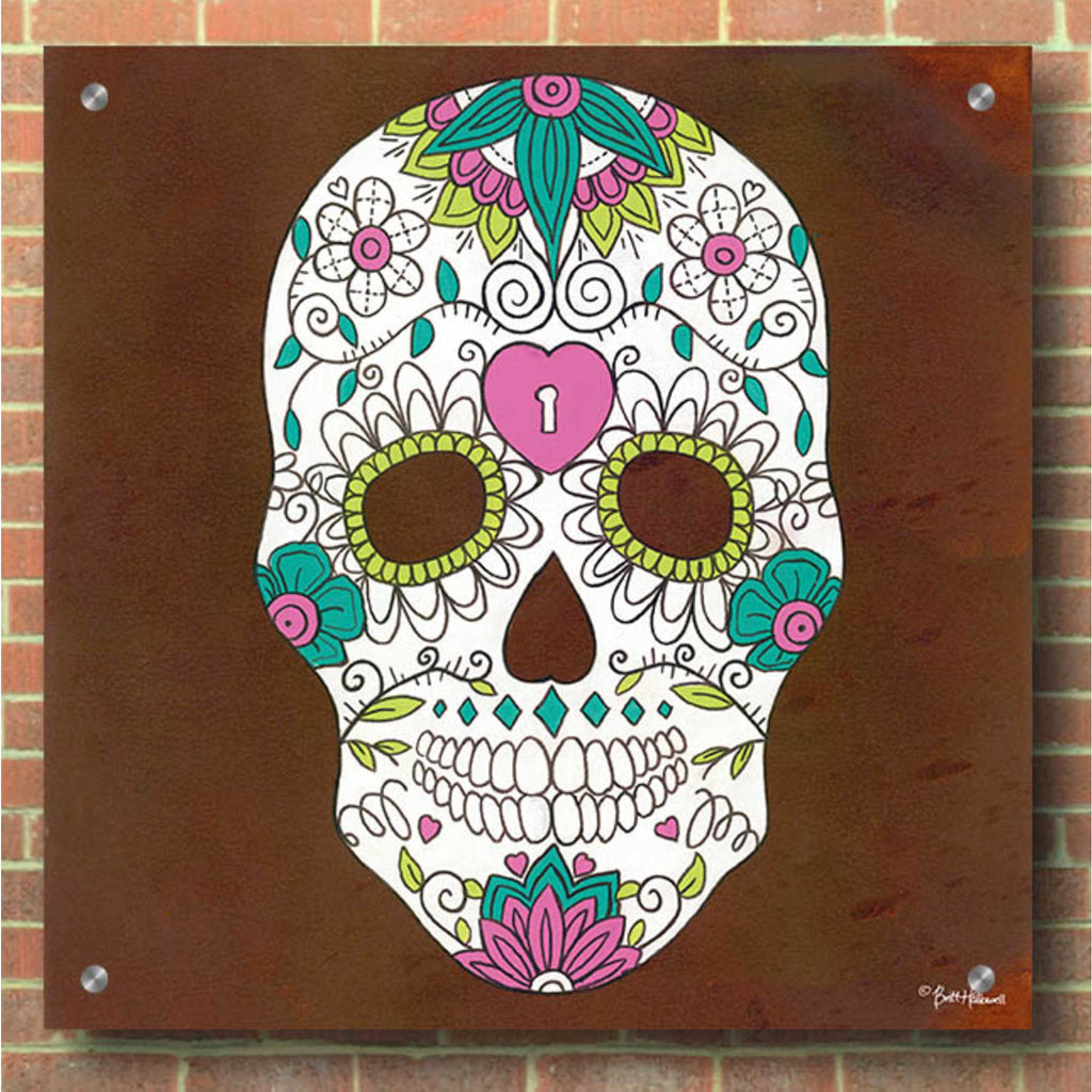 Epic Art 'Celebrating Life II' by Britt Hallowell, Acrylic Glass Wall Art,36x36