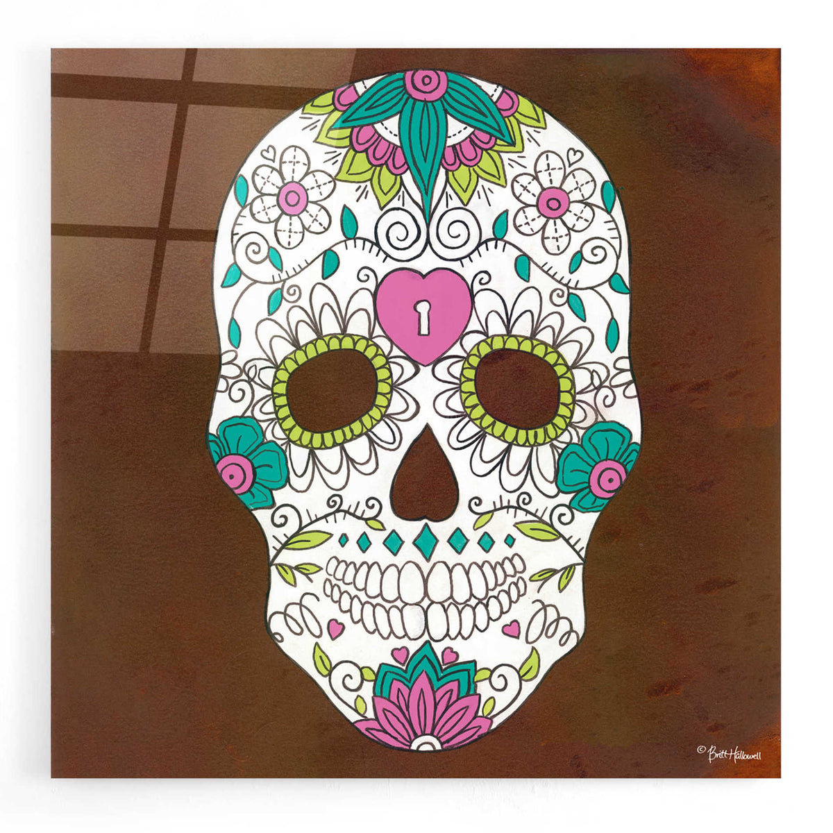 Epic Art 'Celebrating Life II' by Britt Hallowell, Acrylic Glass Wall Art