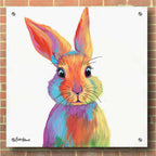 Epic Art 'Cheery Bunny' by Britt Hallowell, Acrylic Glass Wall Art,36x36