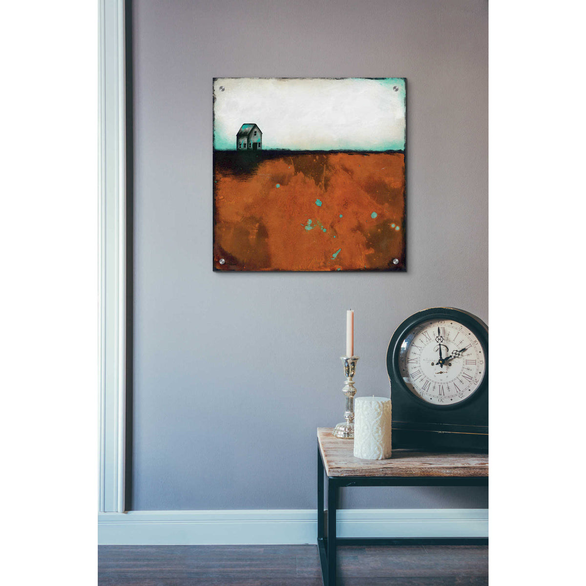 Epic Art 'Country Solace' by Britt Hallowell, Acrylic Glass Wall Art,24x24