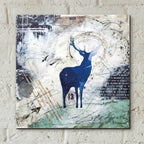 Epic Art 'Wanderer's Spirit' by Britt Hallowell, Acrylic Glass Wall Art,12x12