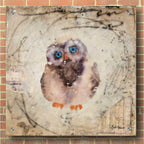 Epic Art 'The Wonder Years I' by Britt Hallowell, Acrylic Glass Wall Art,36x36
