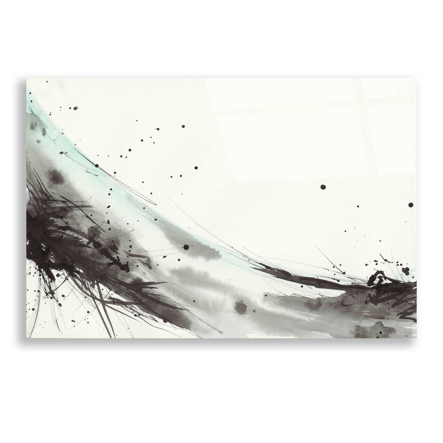 Epic Art 'Simplification Series VII' by Britt Hallowell, Acrylic Glass Wall Art,24x16