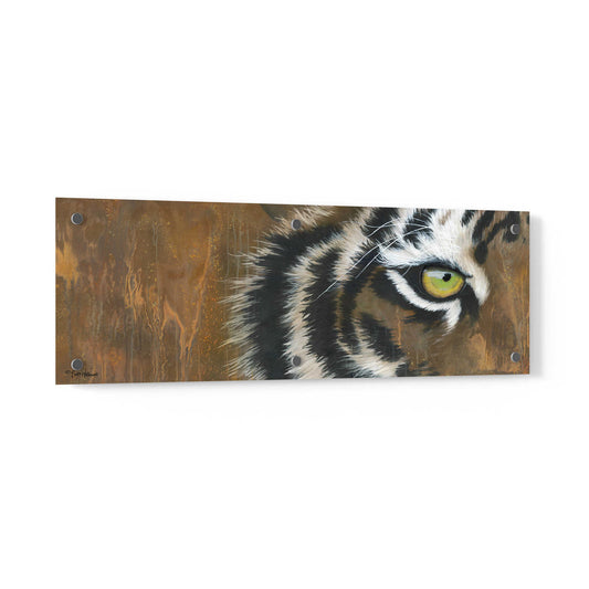 Epic Art 'Searching for the Man Cub' by Britt Hallowell, Acrylic Glass Wall Art
