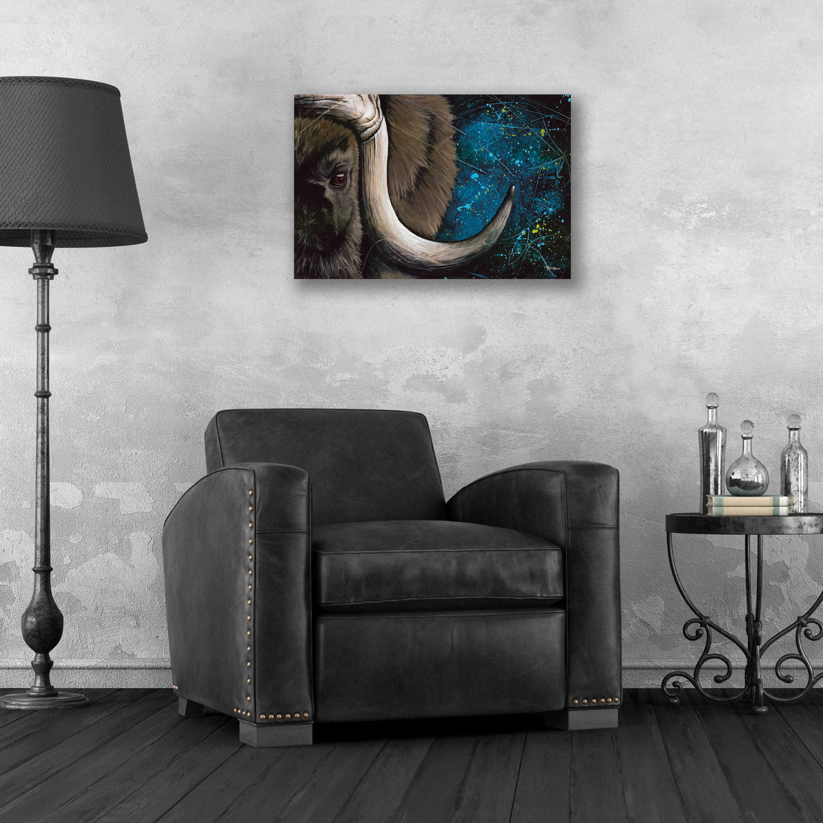 Epic Art 'The Guardian' by Britt Hallowell, Acrylic Glass Wall Art,24x16