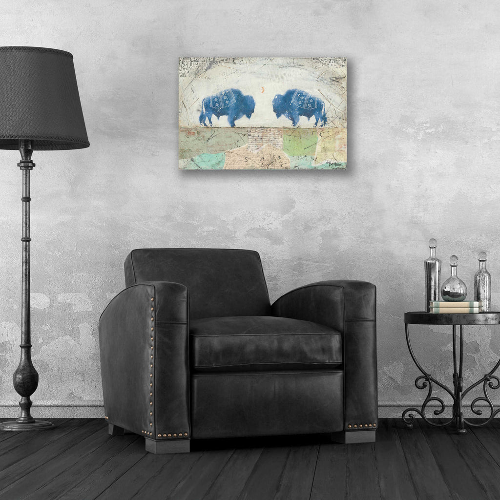 Epic Art 'Patchwork Quilt of Life' by Britt Hallowell, Acrylic Glass Wall Art,24x16