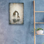 Epic Art 'My Love for You - Giraffes' by Britt Hallowell, Acrylic Glass Wall Art,16x24