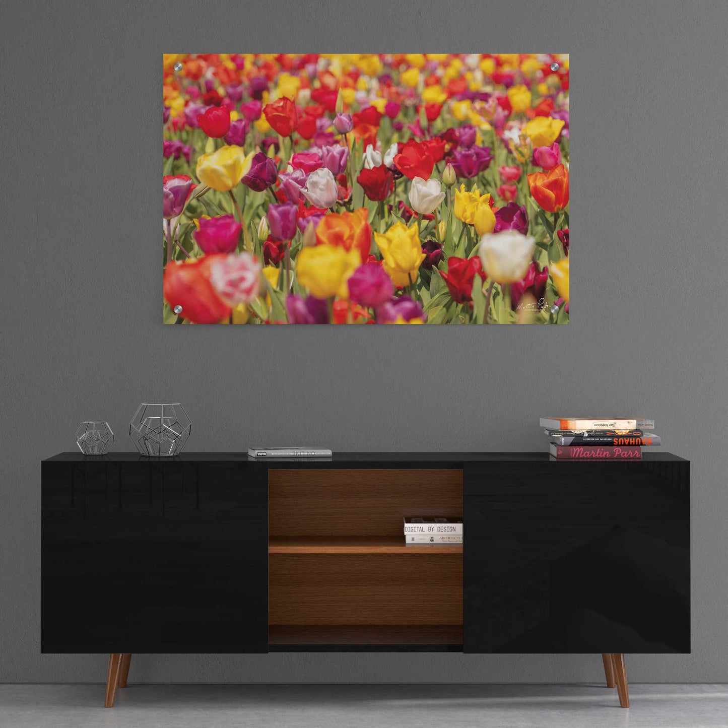 Epic Art 'Colorful Bouquet' by Martin Podt, Acrylic Glass Wall Art,36x24