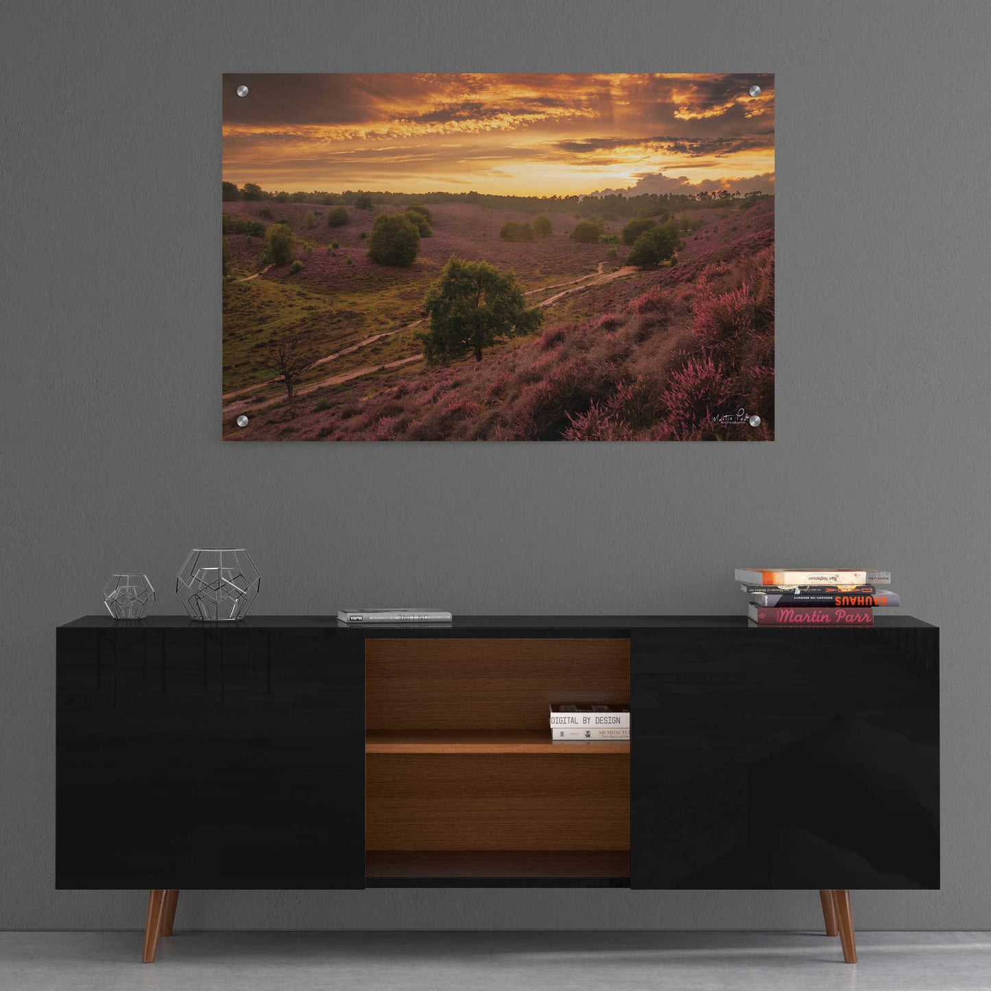 Epic Art 'Just a Sunset in the Netherlands' by Martin Podt, Acrylic Glass Wall Art,36x24