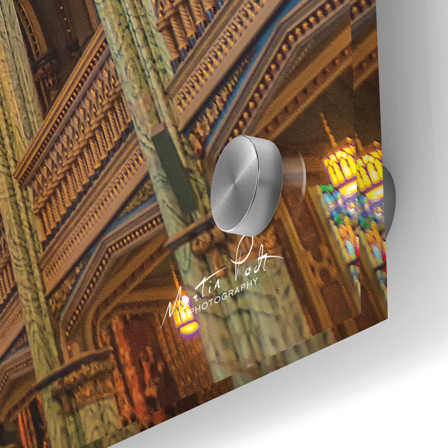 Epic Art 'Notre-Dame Cathedral Basilica' by Martin Podt, Acrylic Glass Wall Art,24x36