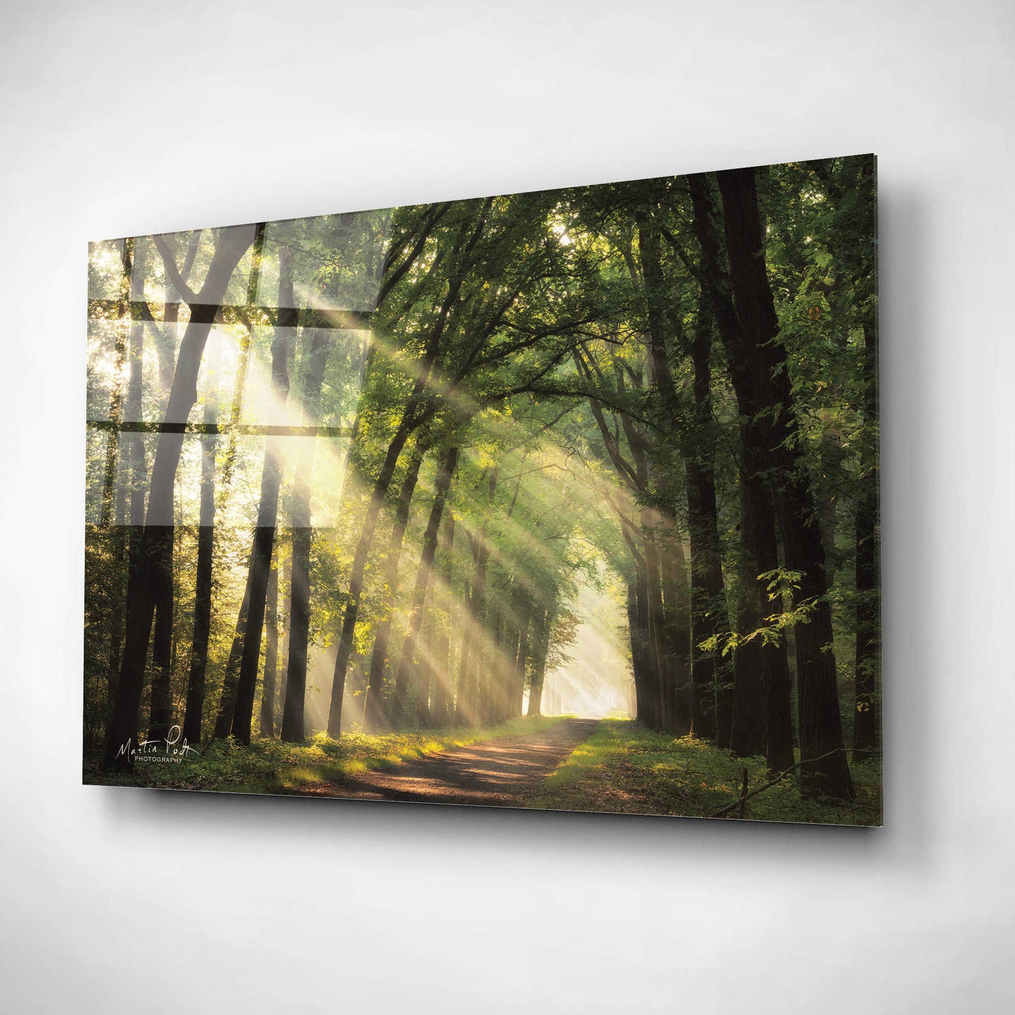 Epic Art 'The Light of Lochem' by Martin Podt, Acrylic Glass Wall Art,16x12