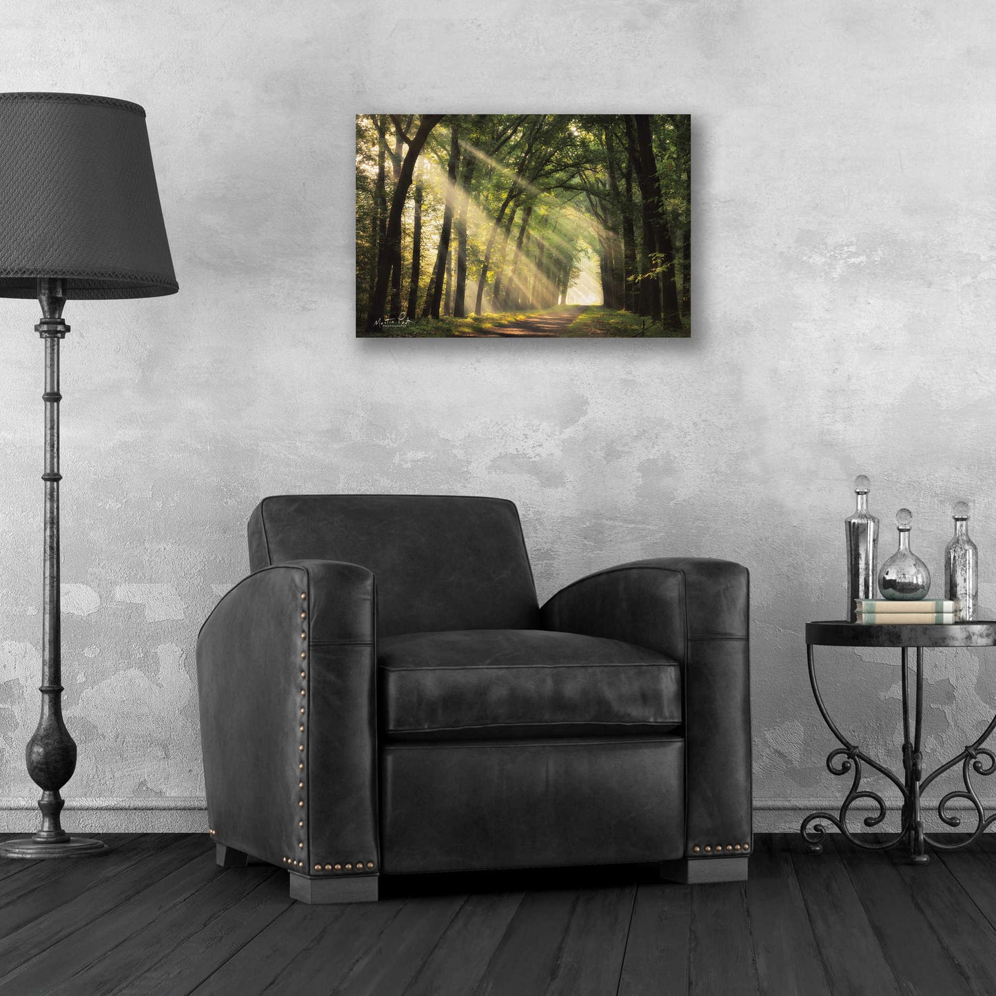 Epic Art 'The Light of Lochem' by Martin Podt, Acrylic Glass Wall Art,24x16