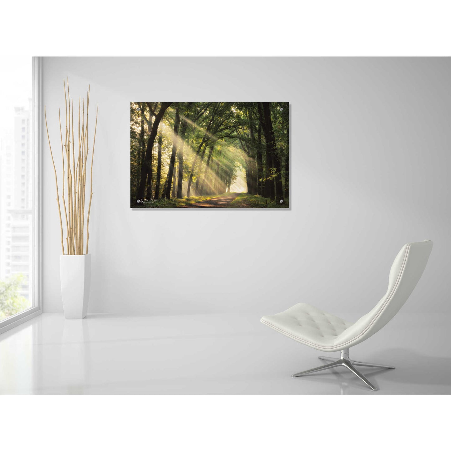 Epic Art 'The Light of Lochem' by Martin Podt, Acrylic Glass Wall Art,36x24