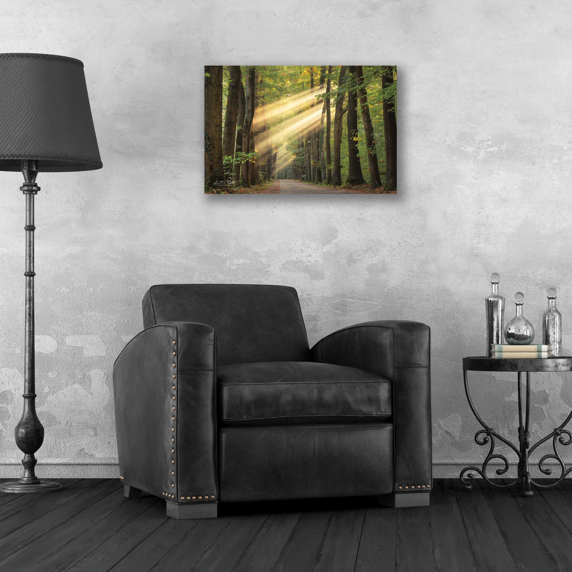 Epic Art 'Rayzor Light' by Martin Podt, Acrylic Glass Wall Art,24x16