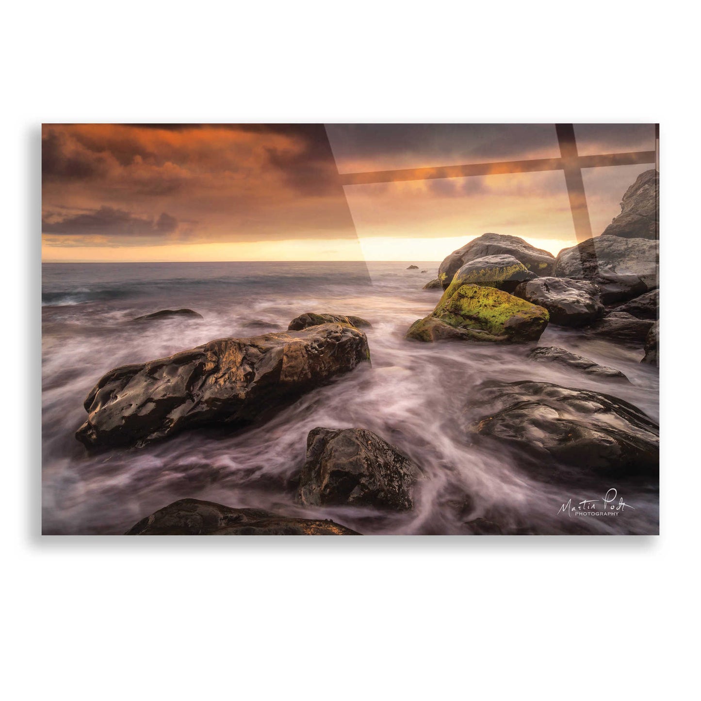 Epic Art 'Simplicity' by Martin Podt, Acrylic Glass Wall Art,24x16