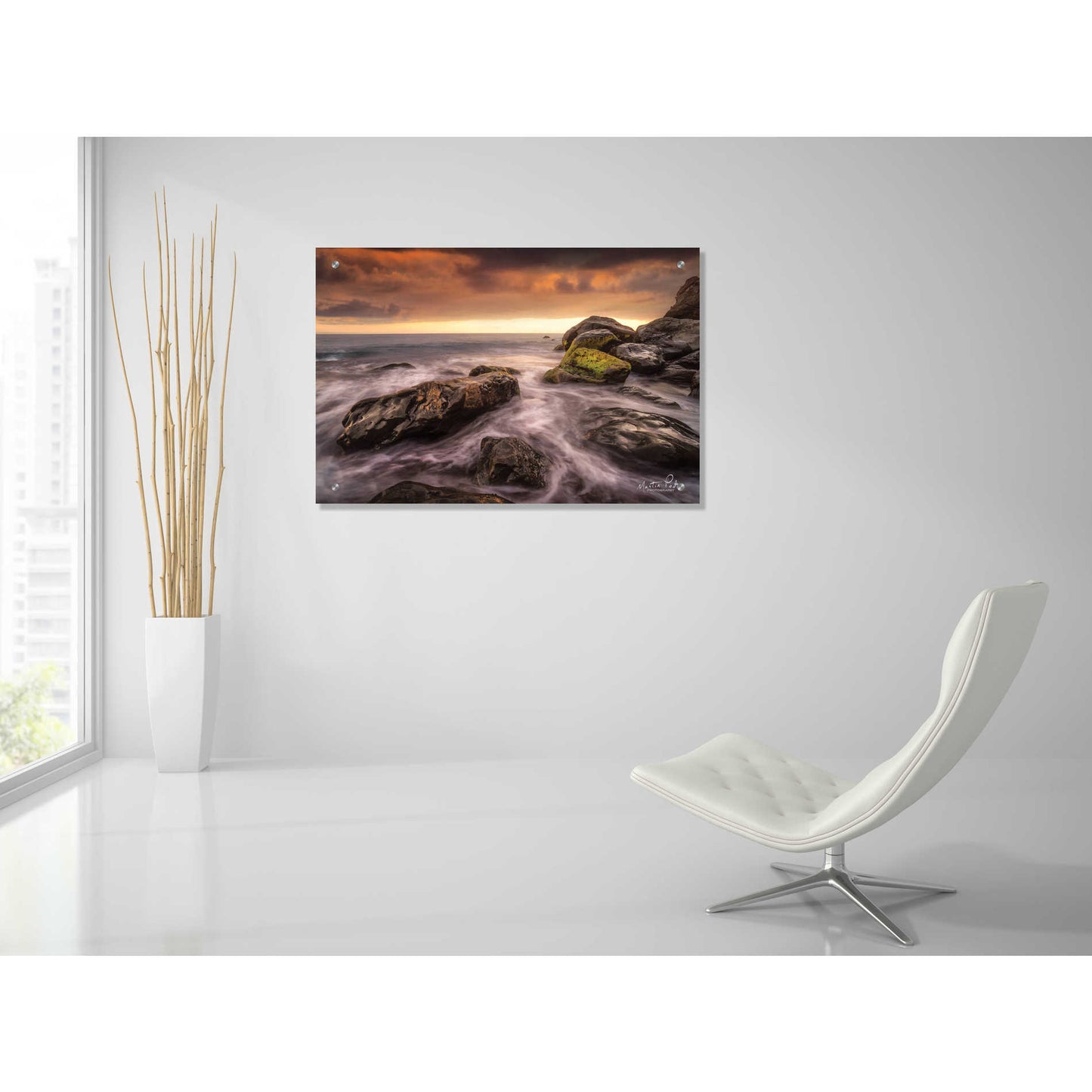 Epic Art 'Simplicity' by Martin Podt, Acrylic Glass Wall Art,36x24