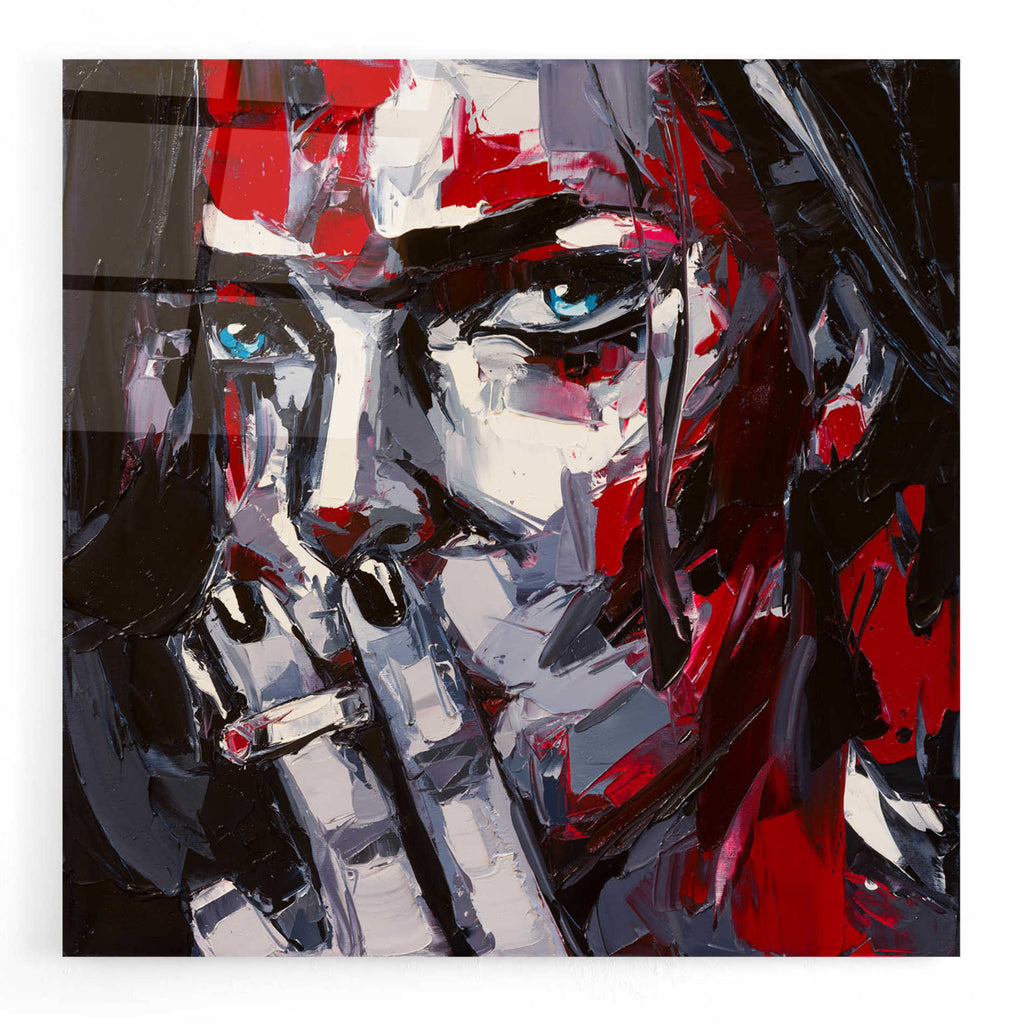Epic Art 'Contour Of The Sin,' Acrylic Glass Wall Art
