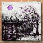 Epic Art 'Flute Melody,' Acrylic Glass Wall Art,36x36