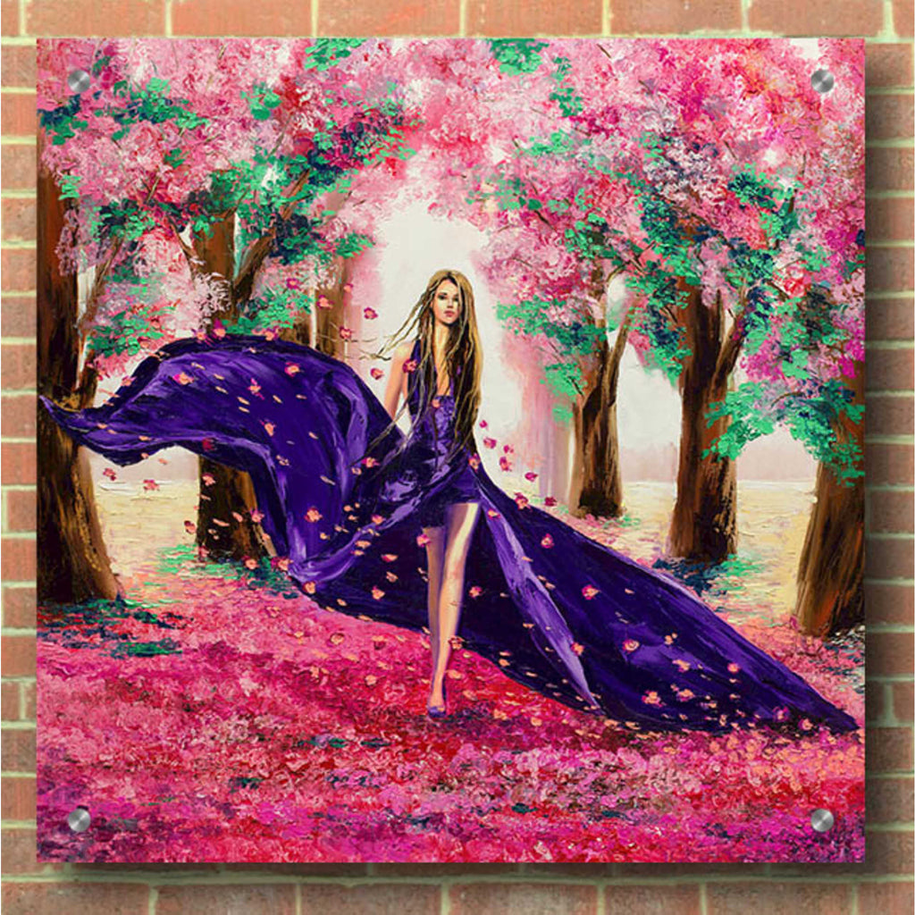 Epic Art 'Spring,' Acrylic Glass Wall Art,36x36