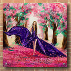 Epic Art 'Spring,' Acrylic Glass Wall Art,36x36