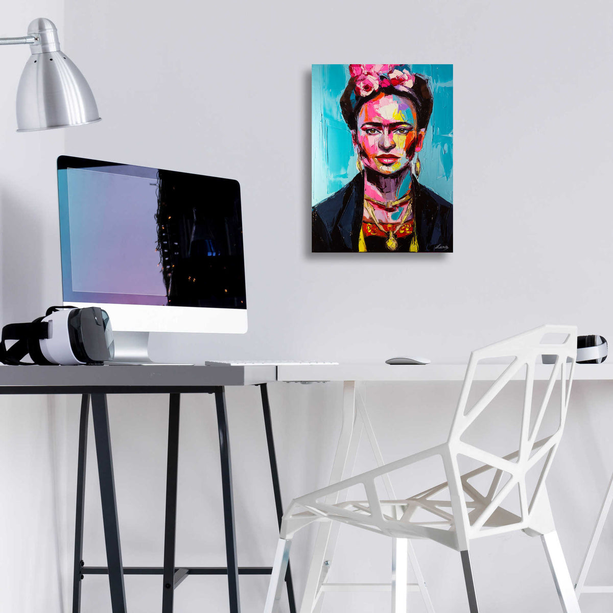 Epic Art 'Frida,' Acrylic Glass Wall Art,12x16