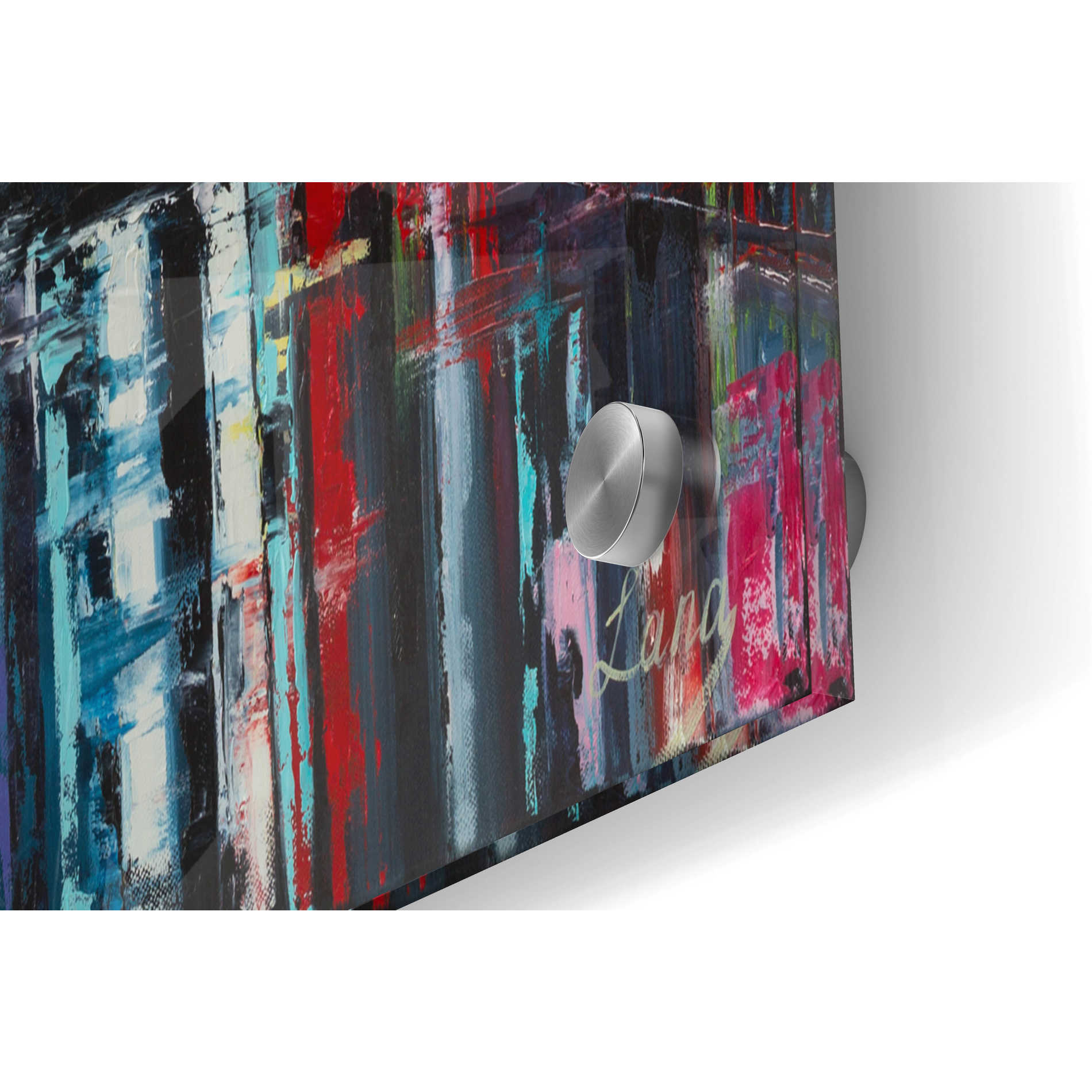 Epic Art 'Ny,' Acrylic Glass Wall Art,36x24