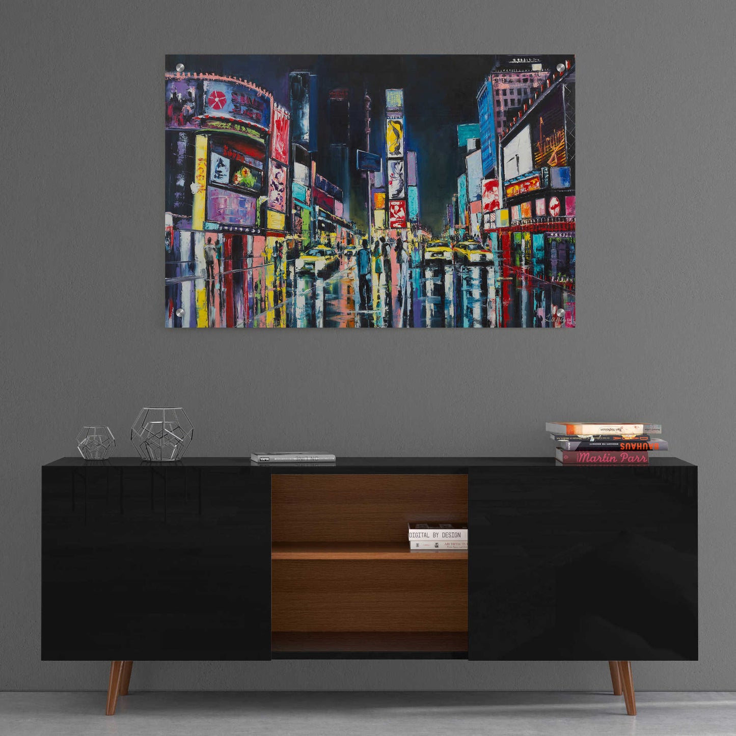 Epic Art 'Ny,' Acrylic Glass Wall Art,36x24