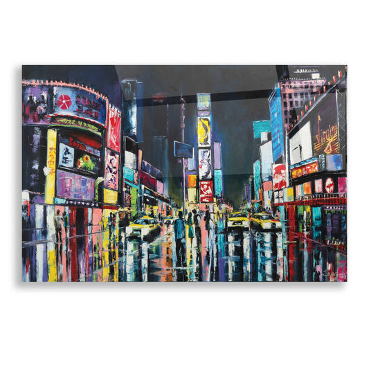 Epic Art 'Ny,' Acrylic Glass Wall Art