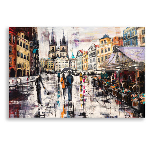 Epic Art 'Prague Staromestska,' Acrylic Glass Wall Art