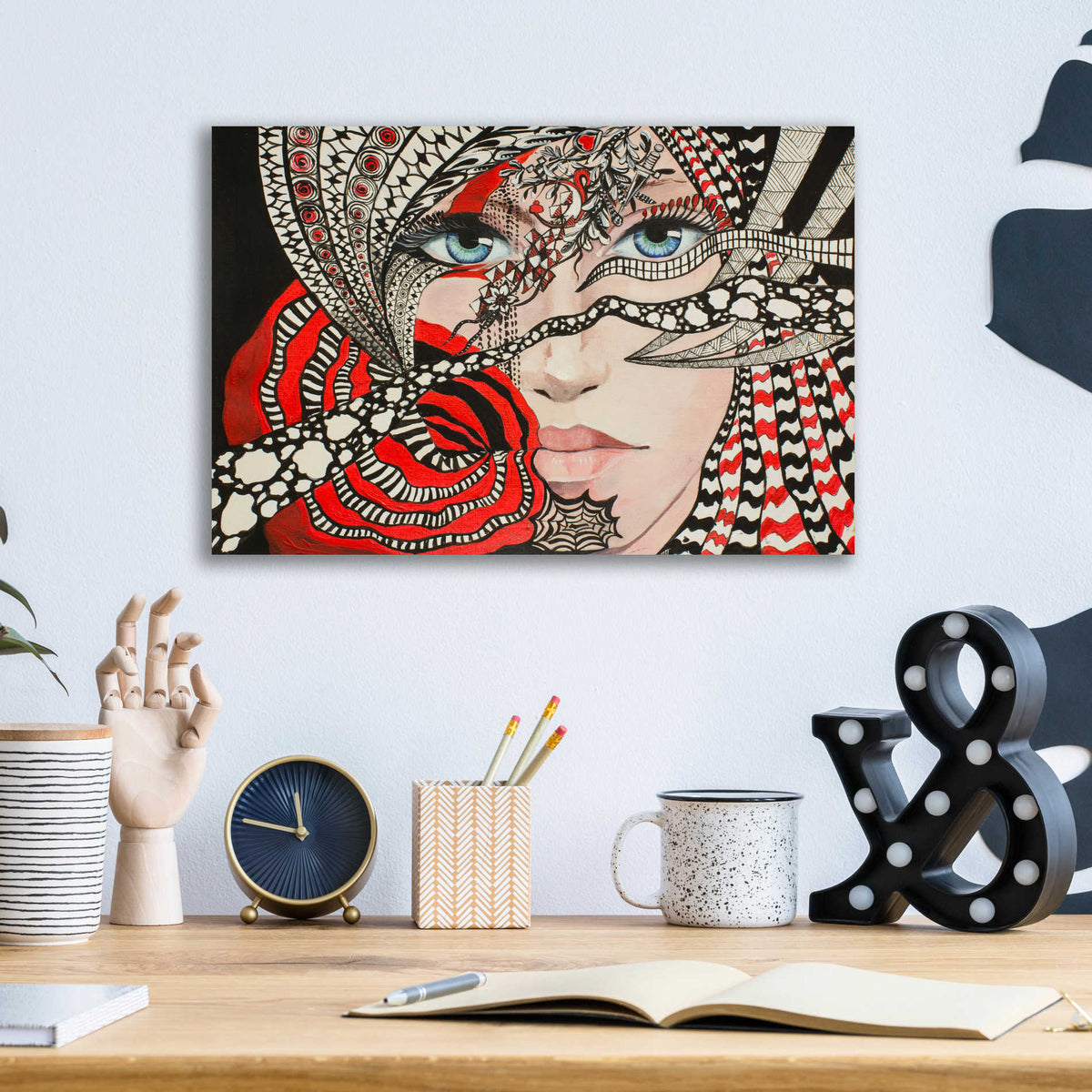 Epic Art 'Cimaruta Full Size,' Acrylic Glass Wall Art,16x12