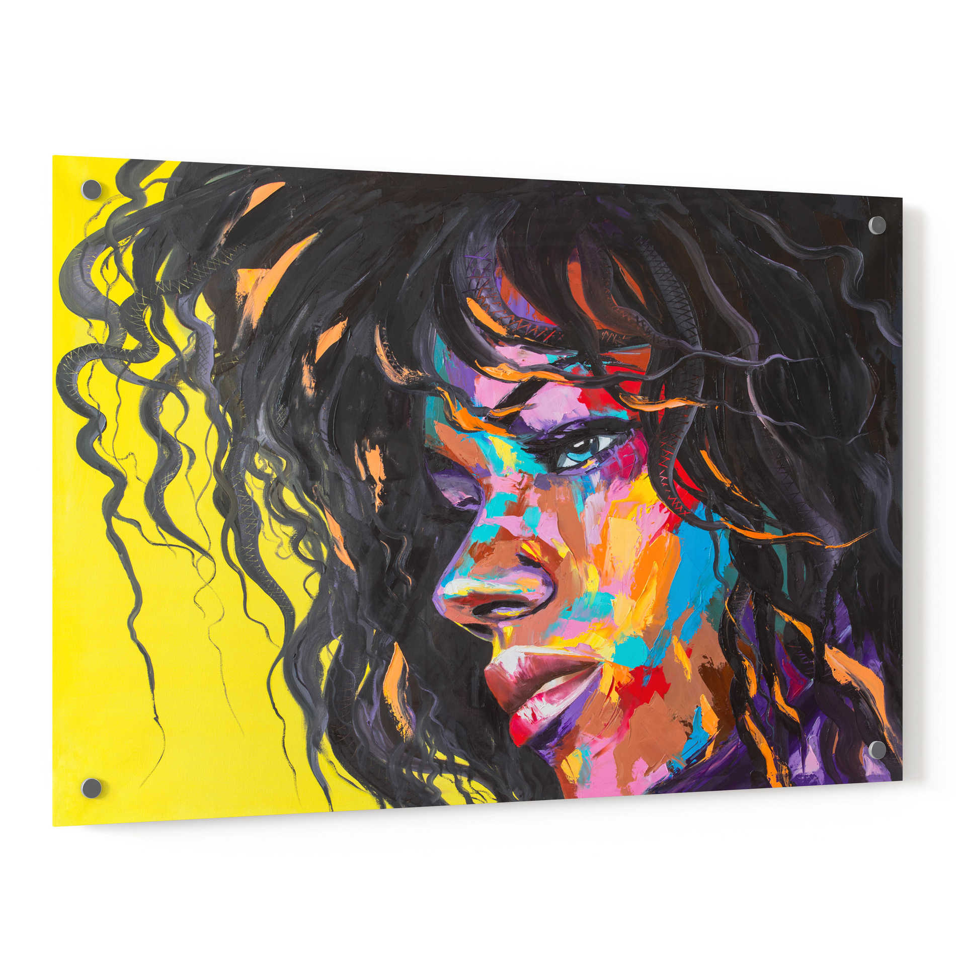 Epic Art 'Just Dont Anger Me,' Acrylic Glass Wall Art,36x24