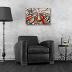 Epic Art 'X And Y,' Acrylic Glass Wall Art,24x16