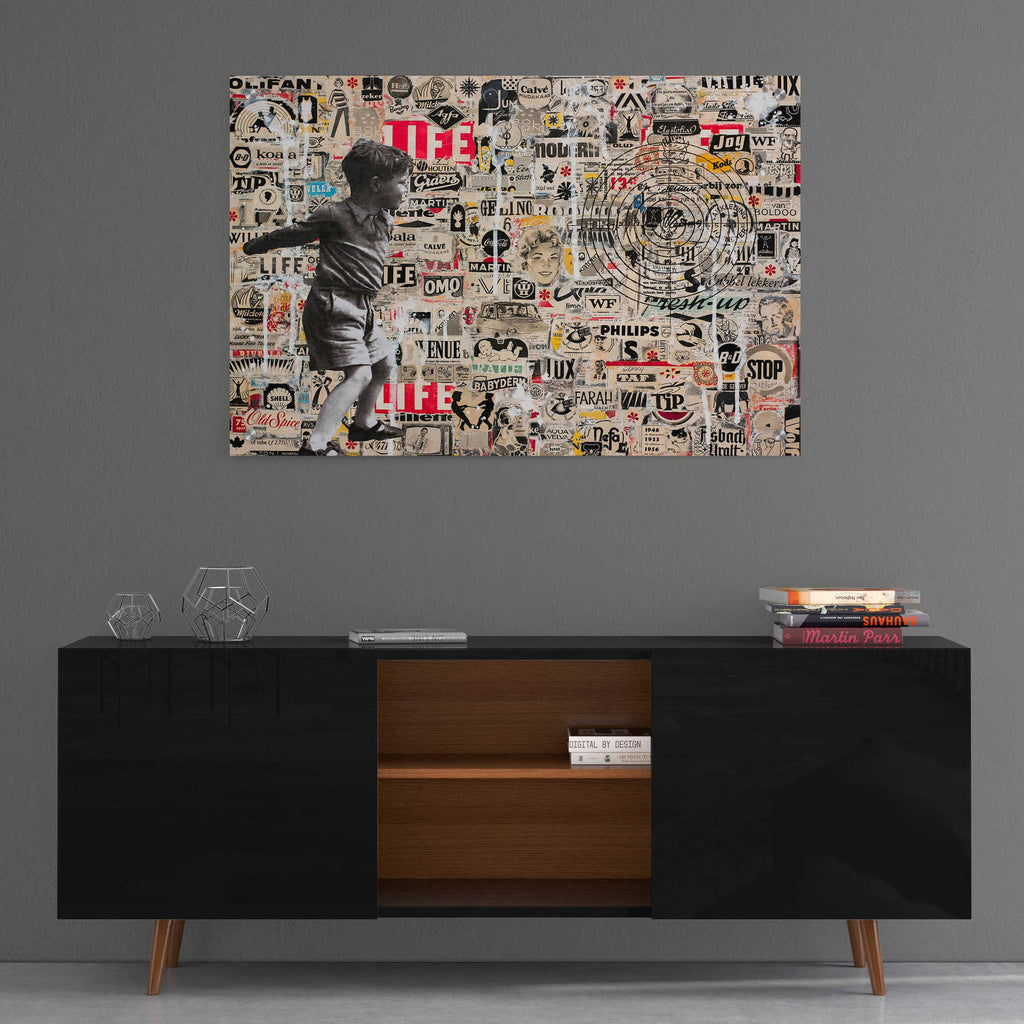 Epic Art 'TARGET' by DB Waterman, Acrylic Glass Wall Art,36x24