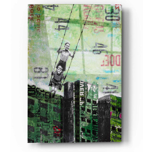 Epic Art 'TUESDAY SWING' by DB Waterman, Acrylic Glass Wall Art