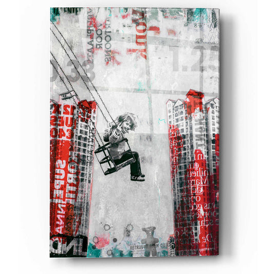 Epic Art 'WEDNESDAY SWING' by DB Waterman, Acrylic Glass Wall Art