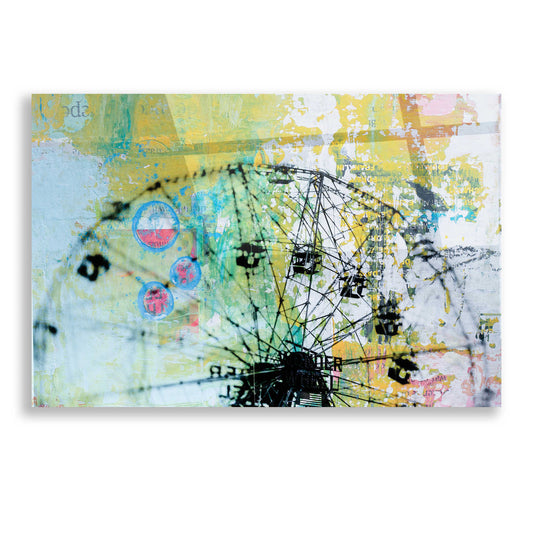 Epic Art 'WONDER WHEEL' by DB Waterman, Acrylic Glass Wall Art