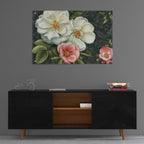 Epic Art 'Floral Damask I' by Lisa Audit, Acrylic Glass Wall Art,36x24