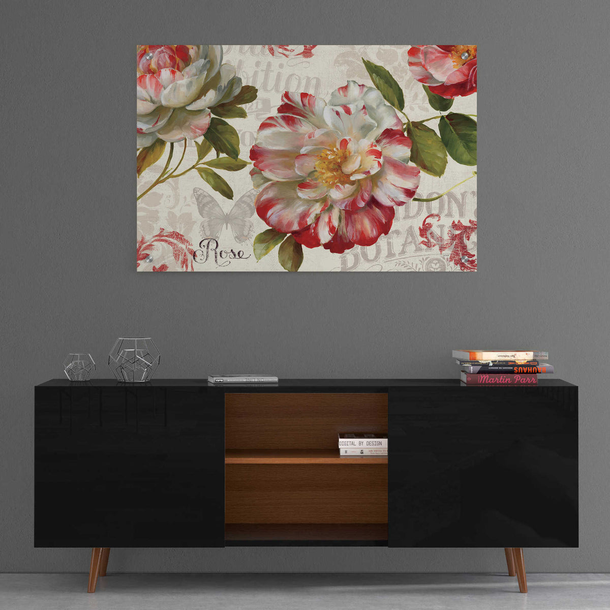 Epic Art 'Spring Flair I' by Lisa Audit, Acrylic Glass Wall Art,36x24