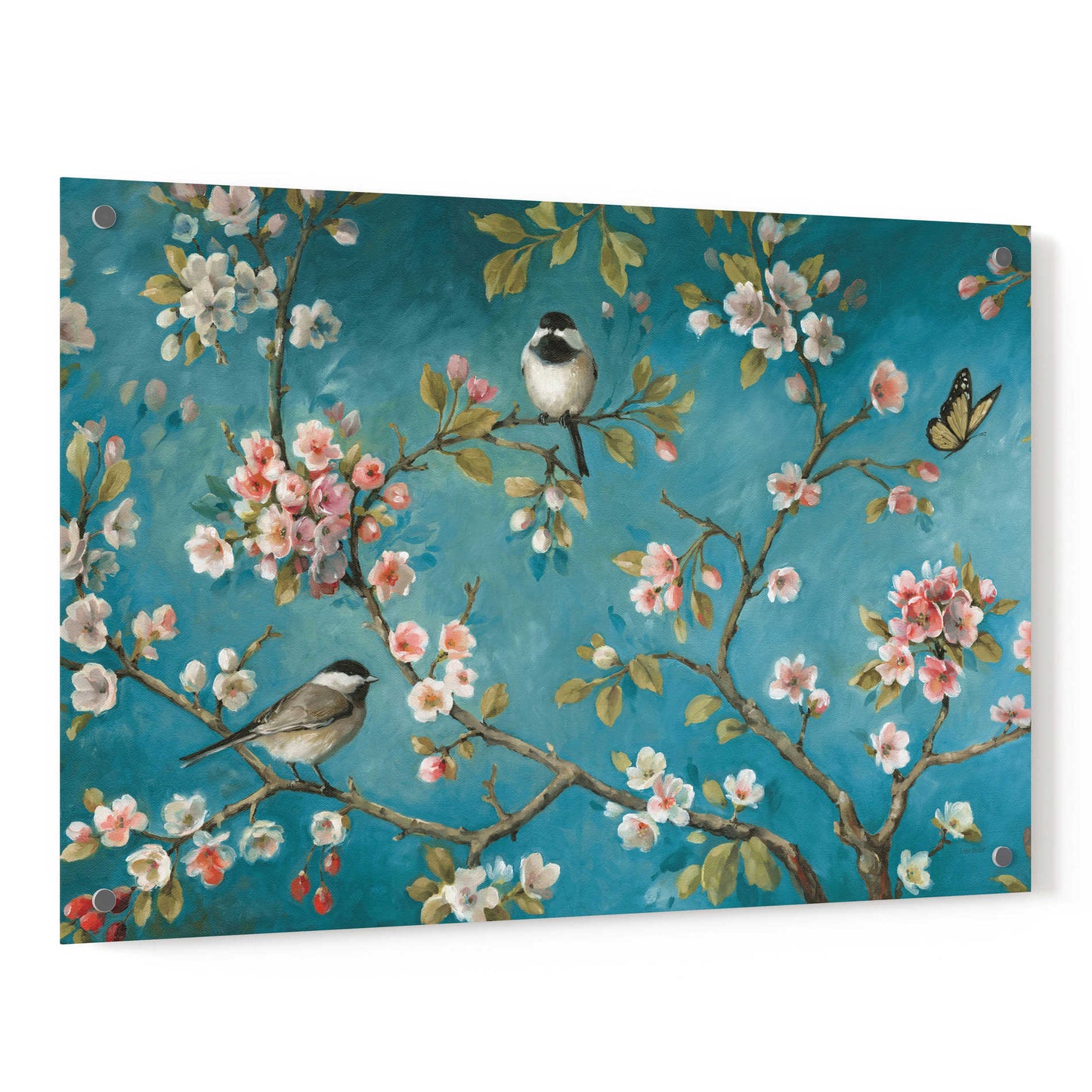 Epic Art 'Blossom I' by Lisa Audit, Acrylic Glass Wall Art,36x24