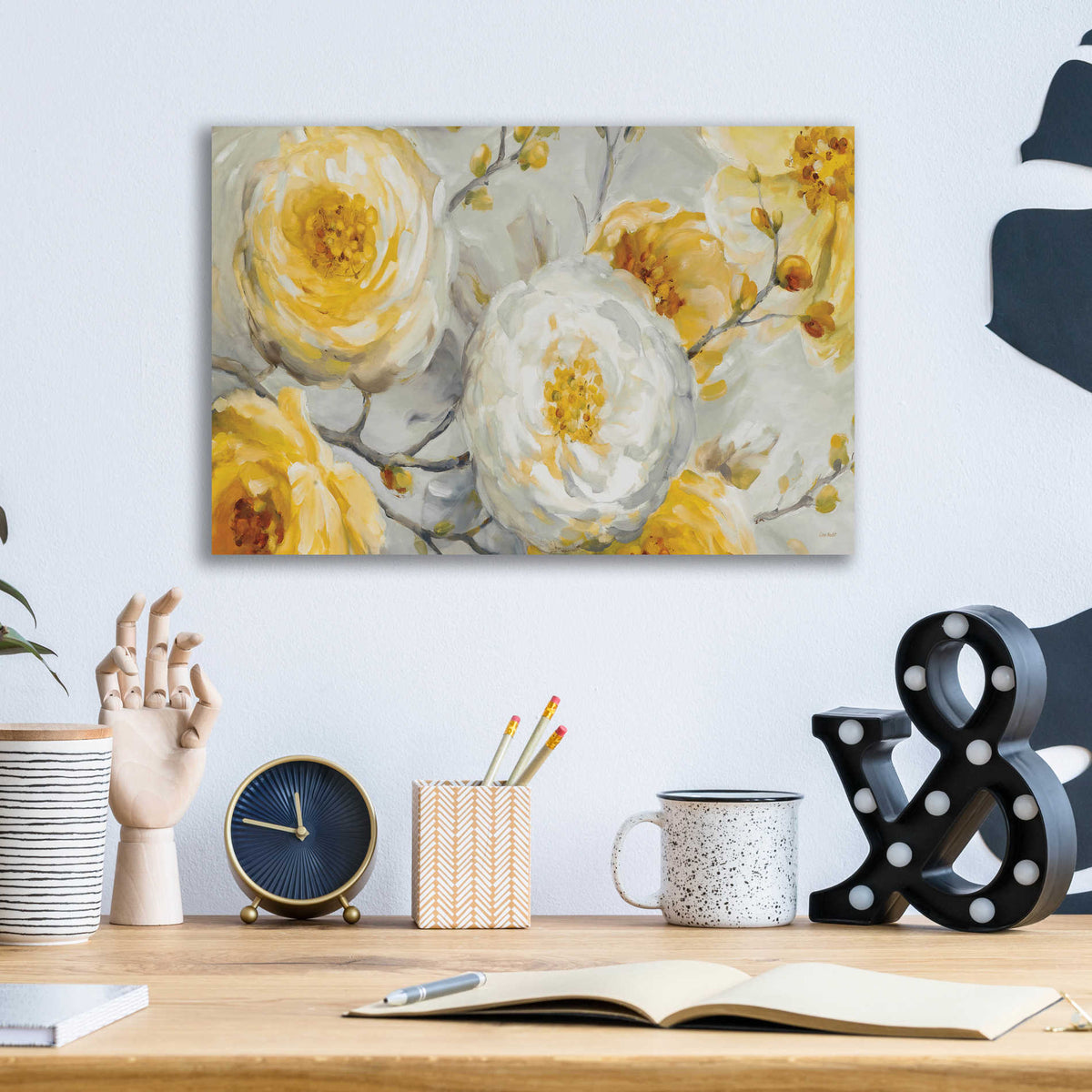 Epic Art 'Sunshine' by Lisa Audit, Acrylic Glass Wall Art,16x12